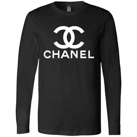 t shirt oversize chanel|Chanel long sleeve top.